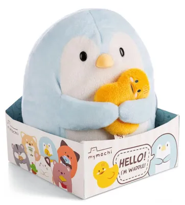 Produktbild von Nici Pinguin Waddle mit Entchen – Kuscheltier – 16 cm