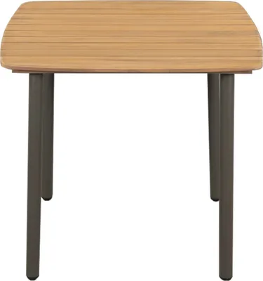 Immagine prodotto di Tavolo da Giardino 80x80x72cm in Massello di Acacia e Acciaio