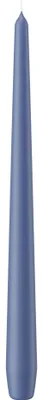 Produktbild von Spitzkerzen Grau-Blau 300 x Ø 25 mm, 6 Stück