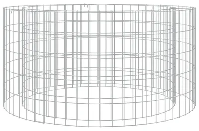 Zdjęcie produktu dla vidaXL Palenisko gabionowe Ø 100 cm Ocynkowane żelazo
