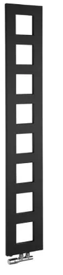 Obrázek produktu pro Sapho Block - Topné těleso, 280x1750 mm, 461 W, matná černá IR182