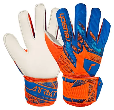 Produktbild von Reusch Torwarthandschuhe Attrakt Solid Junior mit Expanse Cut 2290 shocking orange/blue 5