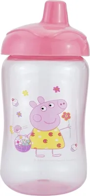 Zdjęcie produktu dla Peppa Pig, Butelka dla dziecka, 1 sztuka (PRODUKT Z NIEMIEC)