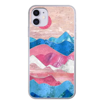 Produktbild von MuchoWow® Handyhülle Schutzhülle Hülle für iPhone 11 Stolz - Transgender - Marmor Silikon Softcase Handy Hülle - Handytasche