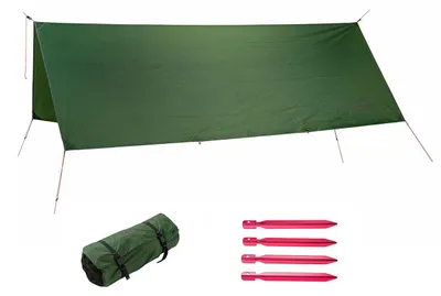 Immagine prodotto di Telo parapioggia - Ultraleggero - 400 x 300 cm - Impermeabile - Verde