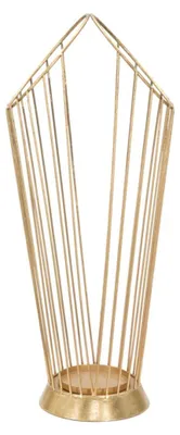 Zdjęcie produktu dla o Ferretti Stojak na parasole Tyczka 25,5x18,5x60 cm złoty