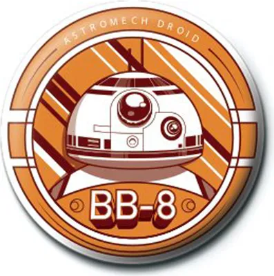 Immagine prodotto di Star Wars Episodio VII - Distintivo a bottone - BB8