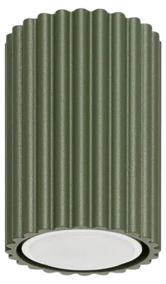Immagine prodotto di Lampada da soffitto KARBON 10 verde oliva 1xGU10 10W alluminio 10x6.5x6.5cm Sollux Lighting