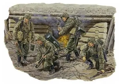 Productafbeelding van Dragon 6146 - 1/35 Figurenset: Duitse stormpioniers, Oostfront 1942 - Nieuw