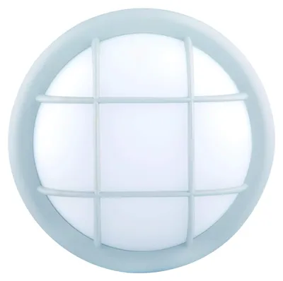 Produktbild von LED Rundleuchte, 14 Watt, 900 Lumen, IP54, Grau