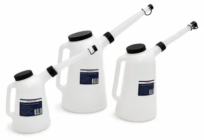 Produktbild von RETTER Öl-Einfüllkanister Set 3-teilig – 1 L / 3 L / 5 L