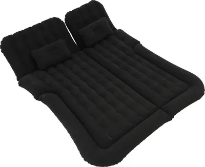 Immagine prodotto di Materasso gonfiabile per auto - Materasso gonfiabile SUV - Portata 300 kg - 1,74×1,26 m - PVC floccato - Pompa 12V 75W - Nero
