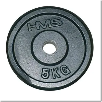 Zdjęcie produktu dla Tcz05 Obciążnik czarny 5.0 kg Hms