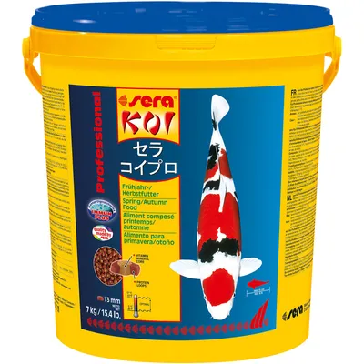 Produktbild von sera KOI Professional Frühjahr-/Herbstfutter7kg