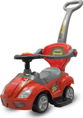 Produktbild von Baby Mix Mega Car Rot 3in1 Baby Mix Mega Car