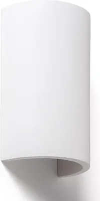 Produktbild von Wandleuchte Gips Dupmy Round Weiß