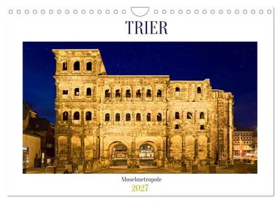 Produktbild von RÖMERSTADT TRIER (Wandkalender 2027 DIN A4 quer), CALVENDO Monatskalender