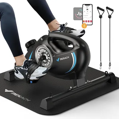 Produktbild von Hometrainer – Pedal-Trainer – Mini-Fahrrad – Fitnessgerät – Fahrradtrainer – 16 Widerstandsstufen