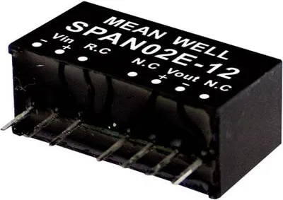 Obrázek produktu pro MEAN WELL SPAN02A-03 Napájecí zdroj a měnič napětí 2 W (SPAN02A-03)