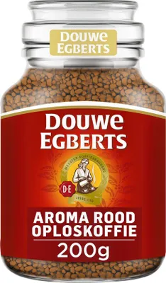 Produktbild von Löslicher Kaffee | Douwe Egberts | Aroma Red Solution Coffee | Gesamtgewicht 200 Gramm