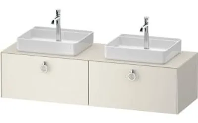 Produktbild von DURAVIT WT4891B39390000 Konsolen-WTU wandh. White Tulip 550x1