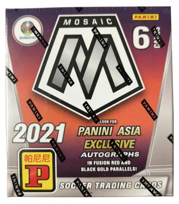 Produktbild von 2020-21 UEFA EURO 2020 Panini Mosaic Soccer Box