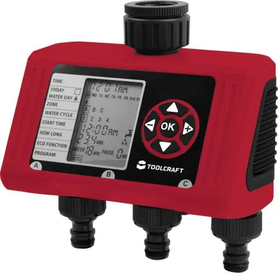 Produktbild von TOOLCRAFT 2302366 Easy Trio Bewässerungscomputer