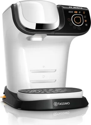 Produktbild von Bosch My Way 2, Pad-Kaffeemaschine, Kaffeekapsel, 1300 W, Weiß