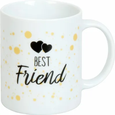 Immagine prodotto di Könitz Becher Best Friends, Tasse, Kaffeetasse, Porzellan, 330 ml, 11 1 002 2735