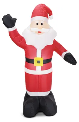 Produktbild von Aufblasbarer Nikolaus - 150 cm - IP44 - 1 LED - Netzbetrieb