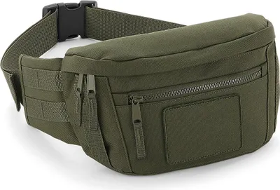 Immagine prodotto di BagBase BG842 | Molle Utility Waistpack - 28 x 17 x 10 cm - Colore: Nero - Dimensioni: 28 x 17 x 10 cm