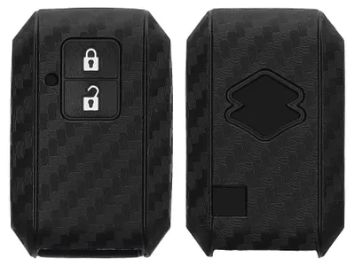 Produktbild von kwmobile Schlüsselhülle für Suzuki 2-Tasten Autoschlüssel Keyless Go Hülle - Autoschlüssel Schlüssel Hülle aus Silikon - Schlüsselschutz Gehäuse in