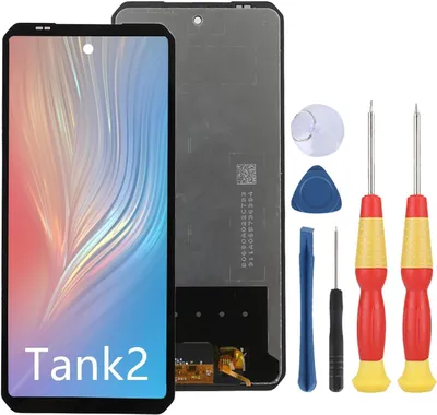 LCD-Display + Touchscreen für Unihertz Tank 2, mit Werkzeug