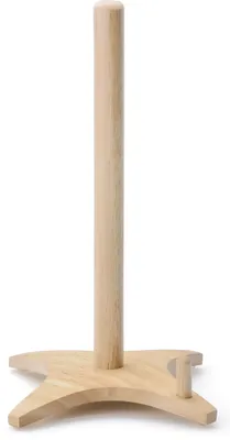 Immagine prodotto di CONTINENTA Küchenrollenhalter, Gummibaum 18,5x25 cm 3291 4017167329109 Vorteilset – 2 Stück – inkl. 4 Edelstahl-Trinkhalme