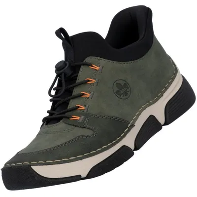 Zdjęcie produktu dla Buty wsuwane damskie Rieker zielone