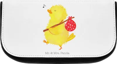 Produktbild von Mr. & Mrs. Panda Necessaire Küken Wander - Weiß - Geschenk, Ostereier, Osterdeko, Zeit, Ostern, Frohe, Organizer, Wunder, Schminktasche, Grüße, Kulturbeutel, Make-up