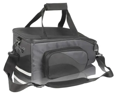 Produktbild von XLC Gepäckträgertasche für Systemgepäckträger 35x16x18cm 10L Schwarz/ Anthrazit