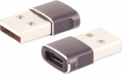 Produktbild von S-IMPULS USB-Adapter, USB-Buchse, 2.0, slim, Metall