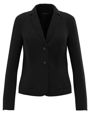 Produktbild von Marc Cain Essentials Damen Blazer taillierter Schnitt Schwarz Größe 36 Serie 900