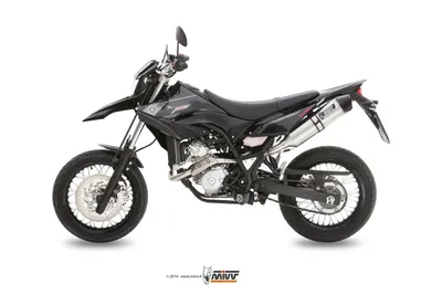 Image de Mivv STRONGER ENDURO nouveau silencieux OVAL SLIP-ON acier inoxydable Carbon Cap pour YAMAHA WR 125 R/X BJ 20