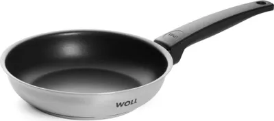 A single frying pan is shown against a white background.