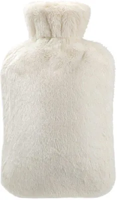 Immagine prodotto di Borsa termica Unyqoos® da 2 litri in gomma naturale con rivestimento morbido, per un calore prolungato per collo, spalle e addome, con chiusura in PVC