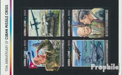 Produktbild von Briefmarken Sierra Leone 2017 Mi 8205-8208 Kleinbogen (kompl. Ausg.) postfrisch Kubakrise