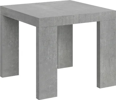 Produktbild von Ausziehbarer Tisch 90x90/246 cm Roxell Cemento