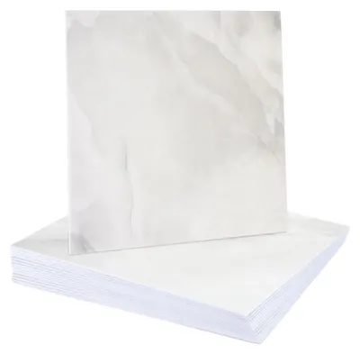 15 selbstklebende Marmorfliesen, 30,5x30,5 cm, PVC, silbergrau
