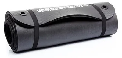 Productafbeelding van Zwarte Gymnastiekmat 190 x 60 x 1,5 cm