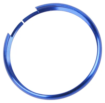 Image de Anneau de télécommande de remplacement en alliage d'aluminium pour MINI R55 R56 R57 R58 R59 R60 Bleu foncé