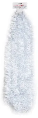 Productafbeelding van Slinger X-Mas 7,5 cm/2,7 m glans wit
