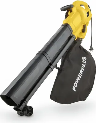Obrázok produktu pre Elektrický fúkač lístia Powerplus POWEG4030, 3300 W, rýchlosť vzduchu 250 km/h, funkcia odsávania, drvič