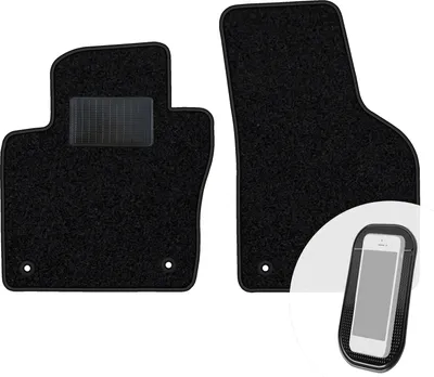 Obrázok produktu pre moto-MOLTICO Predné podlahové rohože do auta Velours Car Mats Set 2-dielne rohože do auta vhodné pre VW Caddy I 1995-2003